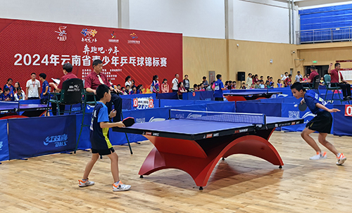 云南省青少年乒乓球锦标赛在玉开赛.jpg 云南省青少年乒乓球锦标赛在玉开赛.jpg