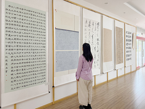 “碧玉清溪是我家”书法作品展开展.jpg